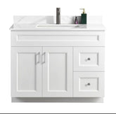 42'' SOLID WOOD VANITY WITH TOP
